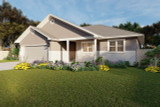 Traditional House Plan - Workman 75667 - Front Exterior