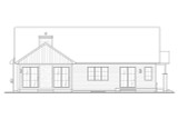 Secondary Image - Modern House Plan - Angeline 2 80972 - Rear Exterior
