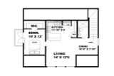 Farmhouse House Plan - 58173 - 2nd Floor Plan Farmhouse House Plan - 58173 - 2nd Floor Plan