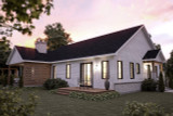 Modern House Plan - Angeline 86142 - Rear Exterior