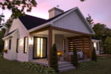 Modern House Plan - Angeline 86142 - Rear Exterior