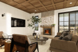 Modern House Plan - Angeline 86142 - Living Room