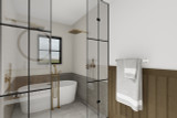 Modern House Plan - Angeline 86142 - Master Bathroom