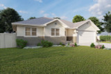 Traditional House Plan - Ziske 50280 - Front Exterior