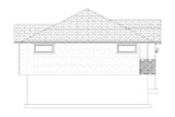 Traditional House Plan - Ziske 50280 - Left Exterior