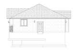 Traditional House Plan - Ziske 50280 - Right Exterior