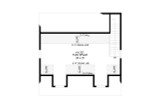 Secondary Image - Country House Plan - Rivers Edge Garage 30038 - 2nd Floor Plan