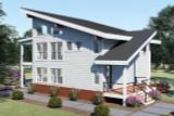 Modern House Plan - Boiling Springs Eagle 83154 - Left Exterior