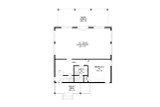 Modern House Plan - Boiling Springs Eagle 83154 - 1st Floor Plan