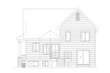 French Country House Plan - 81741 - Rear Exterior