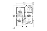 French Country House Plan - 81741 - 1st Floor Plan