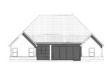 Farmhouse House Plan - 35694 - Rear Exterior