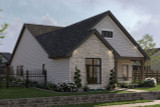 Farmhouse House Plan - Silverbridge 19625 - Left Exterior