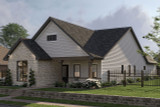 Farmhouse House Plan - Silverbridge 19625 - Right Exterior