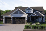 Craftsman House Plan - Fernau 28261 - Front Exterior