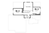 Craftsman House Plan - Fernau 28261 - 2nd Floor Plan