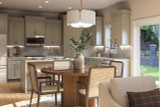Craftsman Style House Plan Fernau 28261 Dinette - 