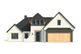 European House Plan - 13664 - Front Exterior