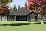 Secondary Image - Farmhouse House Plan - 60203 - Rear Exterior