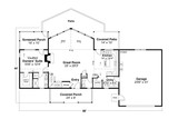 Lodge Style House Plan - Pine Grove 90335 - 1st Floor Plan