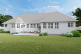 Craftsman House Plan - Jordan 35752 - Rear Exterior