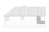 Craftsman House Plan - Jordan 35752 - Left Exterior