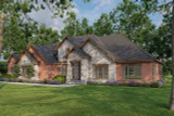 European House Plan - Woodland Winds 48262 - Front Exterior