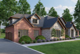 European House Plan - Woodland Winds 48262 - Front Exterior