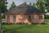 European House Plan - Woodland Winds 48262 - Right Exterior
