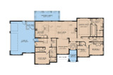 European House Plan - Woodland Winds 48262 - 1st Floor Plan