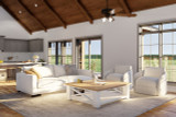 European House Plan - Woodland Winds 48262 - Great Room