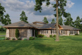Mediterranean House Plan - Waters Edge Retreat 18651 - Rear Exterior