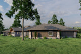Mediterranean House Plan - Waters Edge Retreat 18651 - Left Exterior