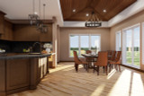 Mediterranean House Plan - Waters Edge Retreat 18651 - Dining Room