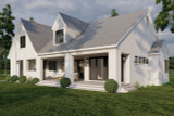 European House Plan - Ashland Place II 21774 - Rear Exterior