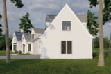 European House Plan - Ashland Place II 21774 - Right Exterior