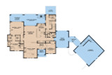 European House Plan - Ashland Place II 21774 - 1st Floor Plan