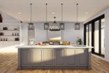 European House Plan - Ashland Place II 21774 - Kitchen