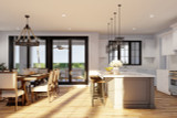 European House Plan - Ashland Place II 21774 - Kitchen