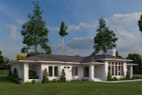 Prairie House Plan - Stockton Place 54643 - Front Exterior