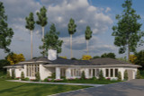 Prairie House Plan - Stockton Place 54643 - Front Exterior