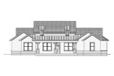 Mountain Rustic House Plan - Oak Pointe 25582 - Rear Exterior