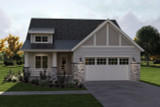 Cottage House Plan - Goodman 44769 - Front Exterior