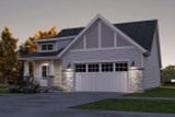 Cottage House Plan - Goodman 44769 - Front Exterior