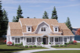 Colonial House Plan - 75049 - Front Exterior