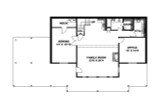 Mountain Rustic House Plan - 88640 - Basement Floor Plan