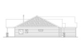 Craftsman House Plan - 19481 - Left Exterior