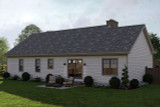 Craftsman House Plan - Ellicott 59569 - Rear Exterior