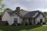 Craftsman House Plan - Ellicott 59569 - Left Exterior