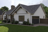 Craftsman House Plan - Ellicott 59569 - Right Exterior